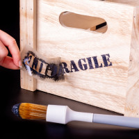 Vinyl Stencil Lettering