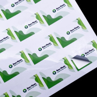 Custom stickers in sheets