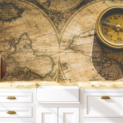 Vintage Panoramic Wallpaper