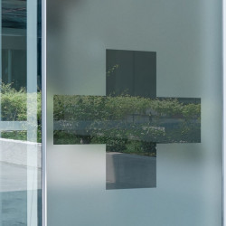 Cross Pharmacy 3 Privacy Window film