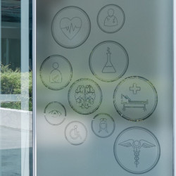 Medical Privacy Window film