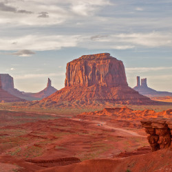 Monument Valley Desert 2 Panoramic wallpaper