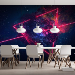 Galaxie Neon Panoramic wallpaper