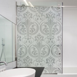 Baroque mesh pattern Privacy Window film