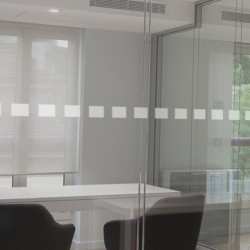 Display Strip Frosted Square 5 cm