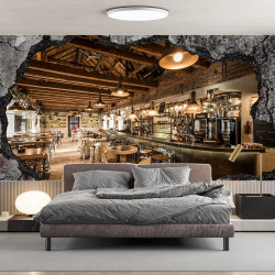 Bar Panoramic Wallpaper