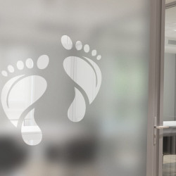 Chiropodist Feet Privacy Window film