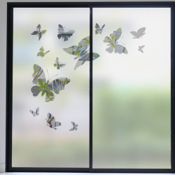 Butterflies 2 Privacy Window film