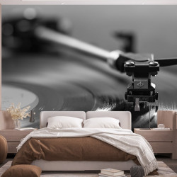 Music Turntable Vintage Vinyl Panoramic wallpaper