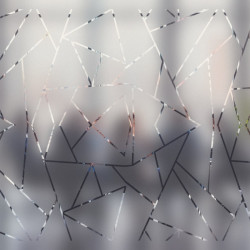 Prism Geometric lines Pattern Privacy Window film