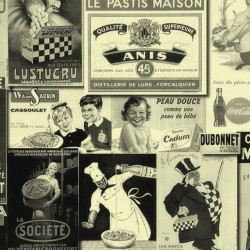 Old Pubs Panoramic wallpaper