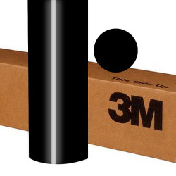 Gloss black adhesive vinyl - 3M