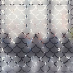 Scale pattern Privacy Window film