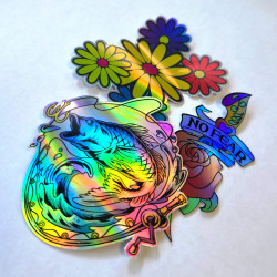 Holographic stickers