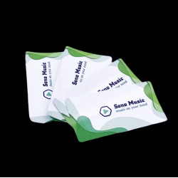 Individually die-cut stickers