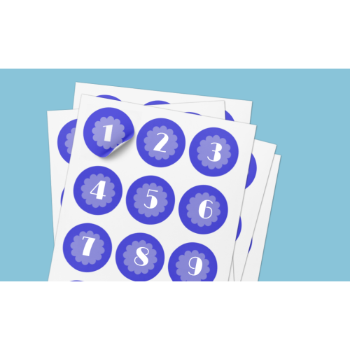 Custom numbered stickers – Serial numbering | MPA Pro