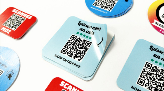 QR Code Stickers