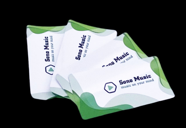 Individually die-cut stickers