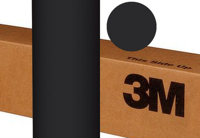 Matte black adhesive vinyl - 3M