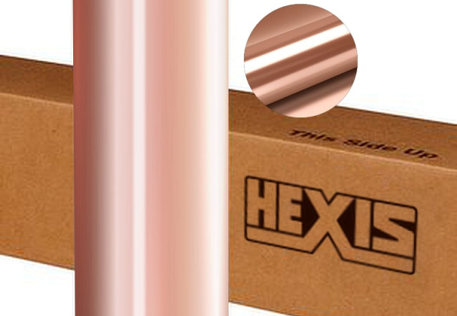Pink gold adhesive vinyl - Hexis