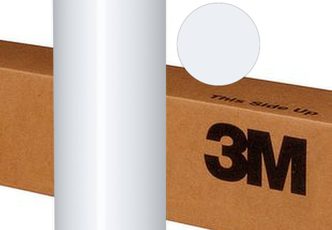 White gloss adhesive vinyl - 3M