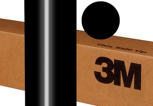 Gloss black adhesive vinyl - 3M