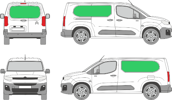 Citroën Berlingo L2H1 (2018-2023)