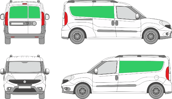 Fiat Doblo L2H1 (2015-2023)