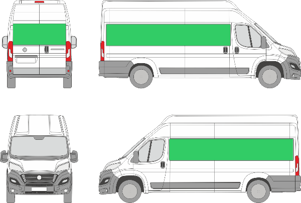 Fiat Ducato L4H3 (2014-2023)
