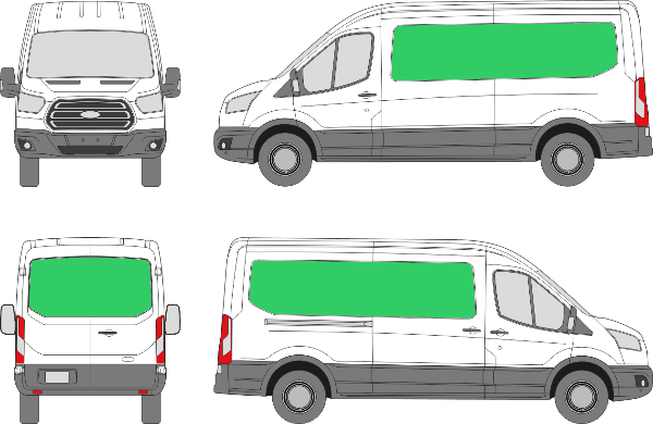 Ford Transit L3H2 (2013-2026)