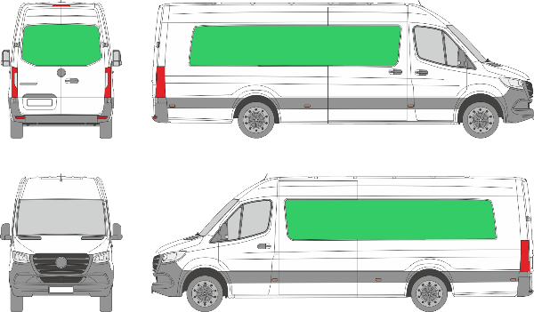 Mercedes Benz Sprinter L4H3 (2018-2026)