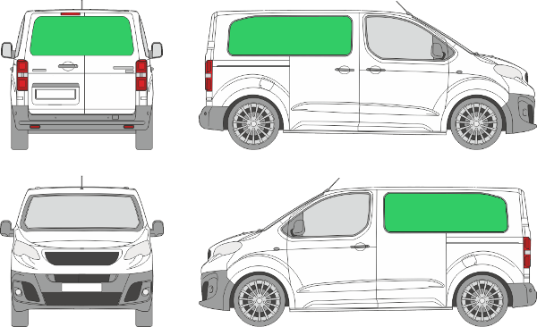 Peugeot Expert L1H1 (2016-2026)