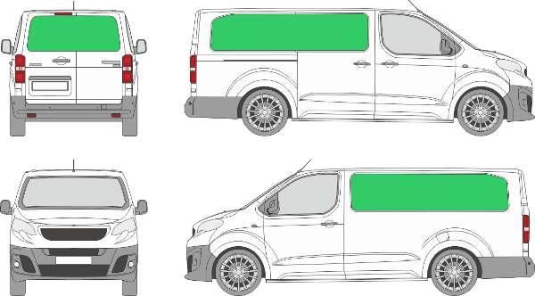 Peugeot Expert L3H1 (2016-2026)