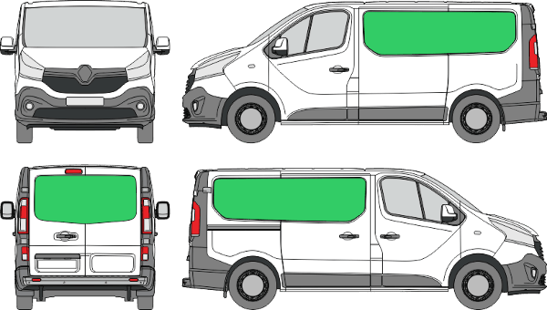 Renault Trafic L1H1 (2014-2025)