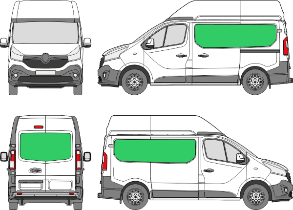 Renault Trafic L1H2 (2014-2025)