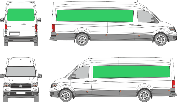 Volkswagen Crafter L4H3 (2017-2026)